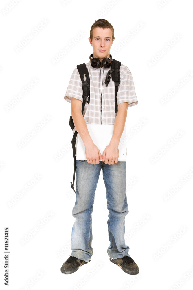 Fototapeta premium schoolboy