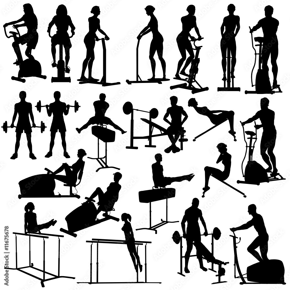 Fototapeta premium In the gym