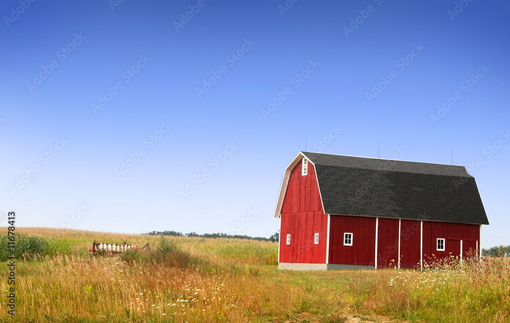 Obraz premium Farm Landscape