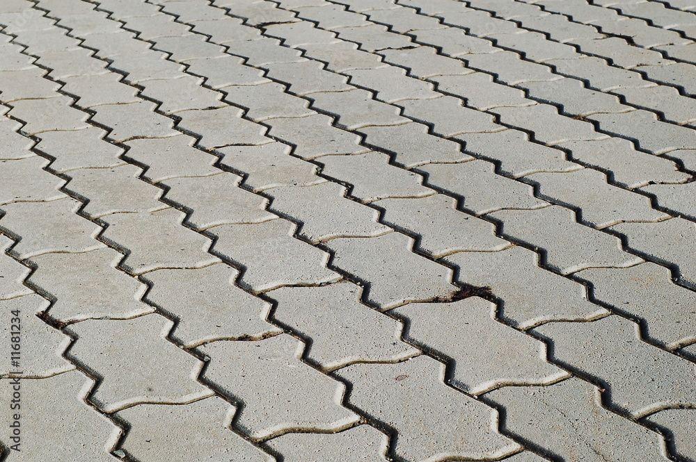cobbled tile