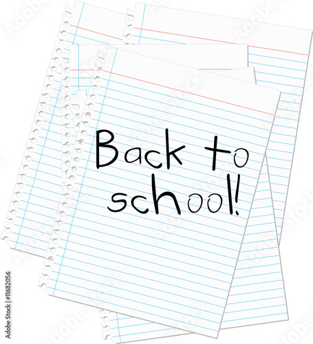 Back to school paper