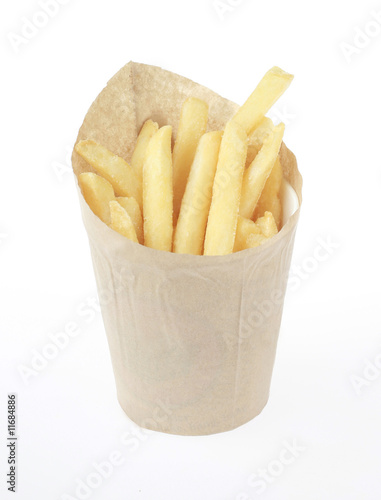 Hot  deep fried Potato Chips