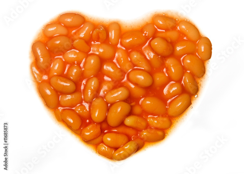 Εκτύπωση καμβά I love baked beans