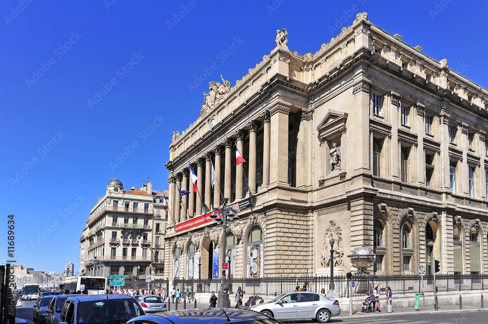 Fototapeta premium Frankreich, Marseille, Börse