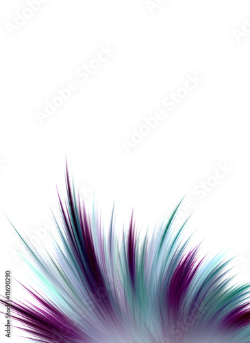 Spiked Abstract Background