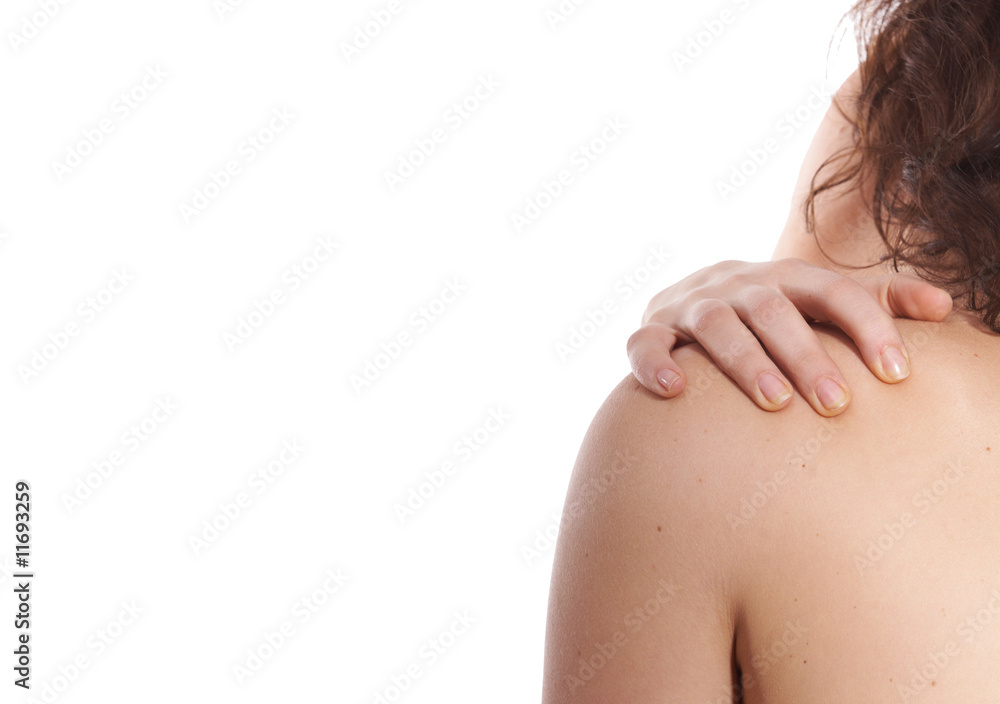 Burning pain in the shoulder Burning pain in the shoulder