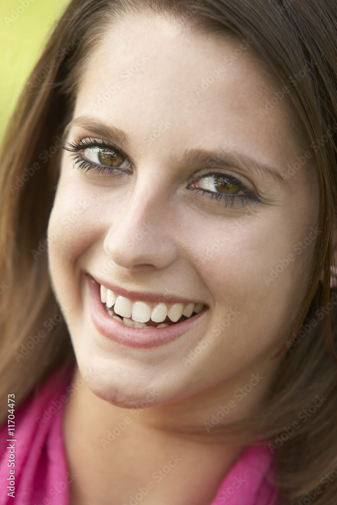 Fototapeta premium Kids Portraits, Girl, Worried, Uncertain, Unsure, Kids, Headshot