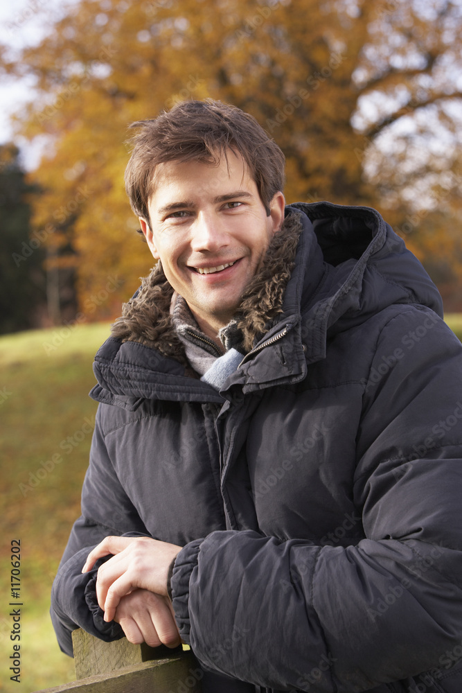 Portrait Of Man Smiling Portrait Of Man Smiling