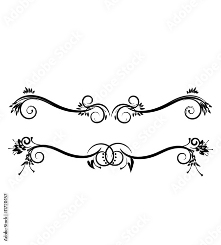 floral element -  vector