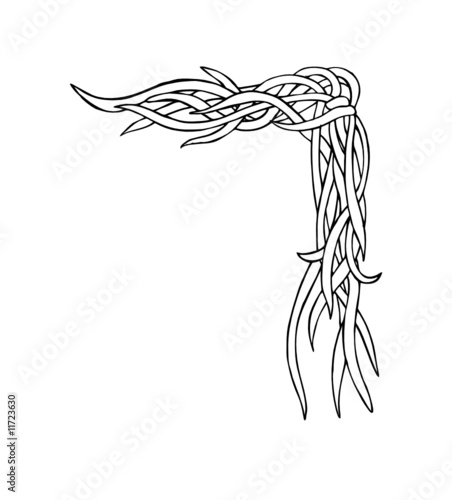 floral element -  vector