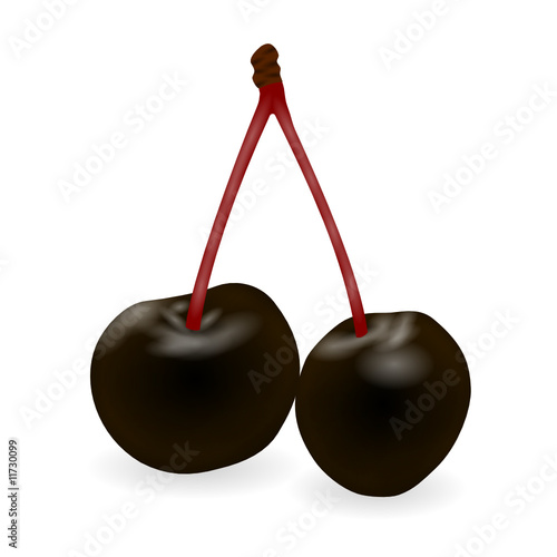 schwarze kirschen