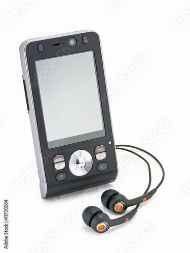 Obraz na płótnie mp3 player slider mobile phone