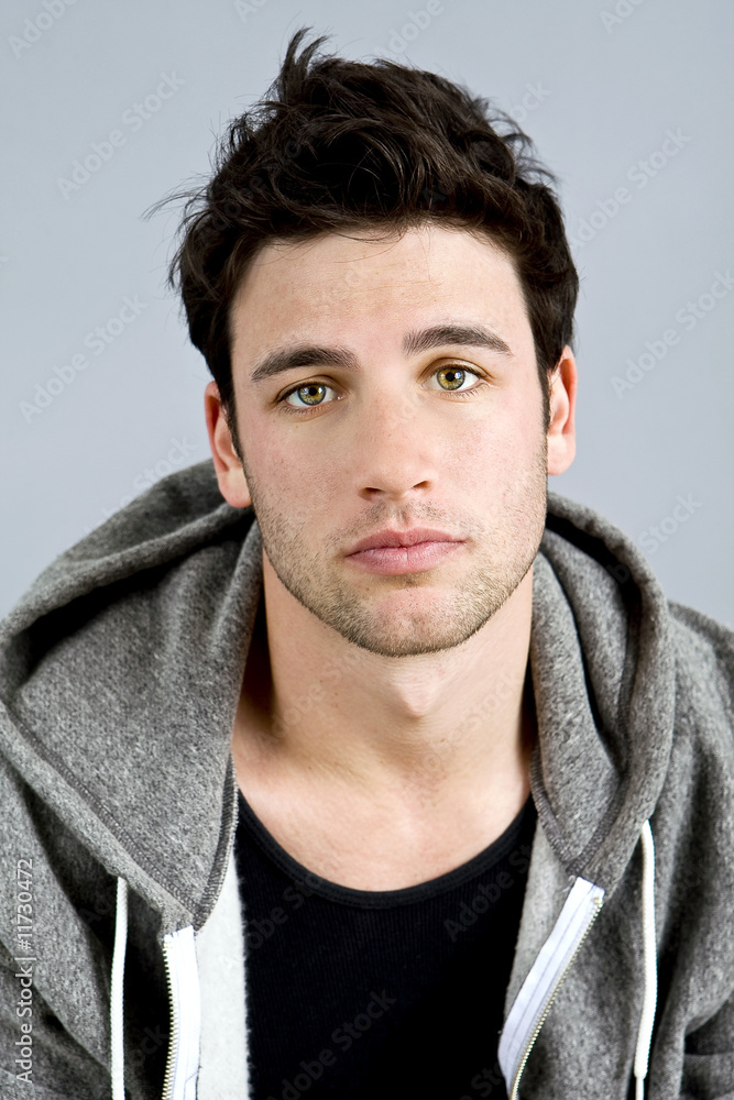 Attractive young man Attractive young man