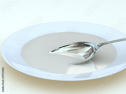 soup and spoon