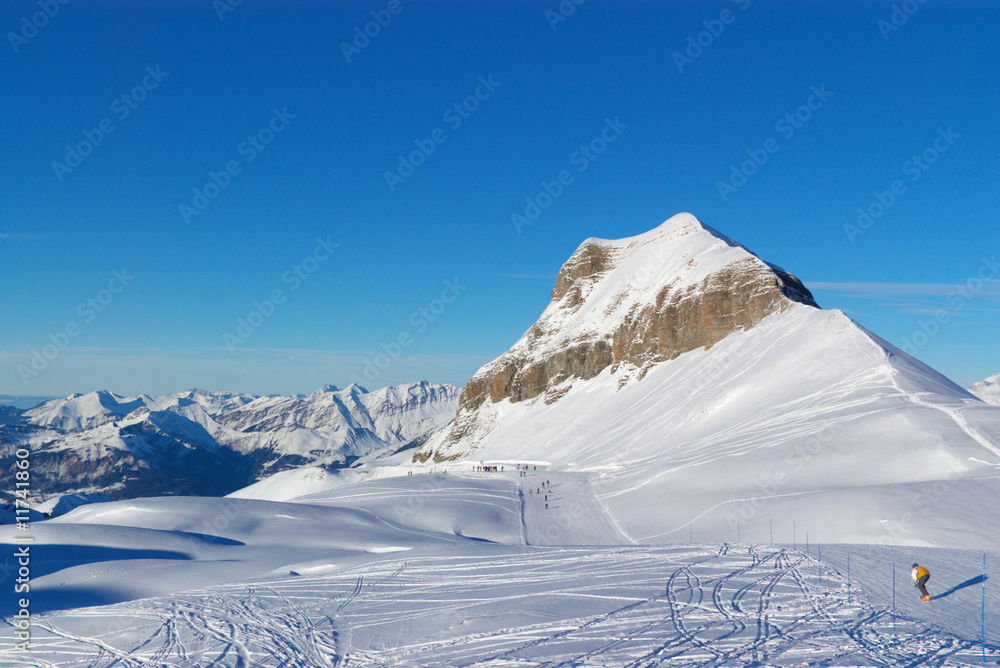 ski resort view