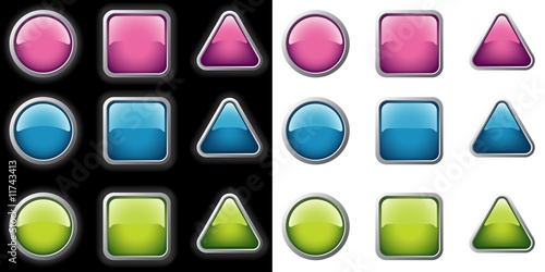 Buttons_vol_3 - Glass Butto...