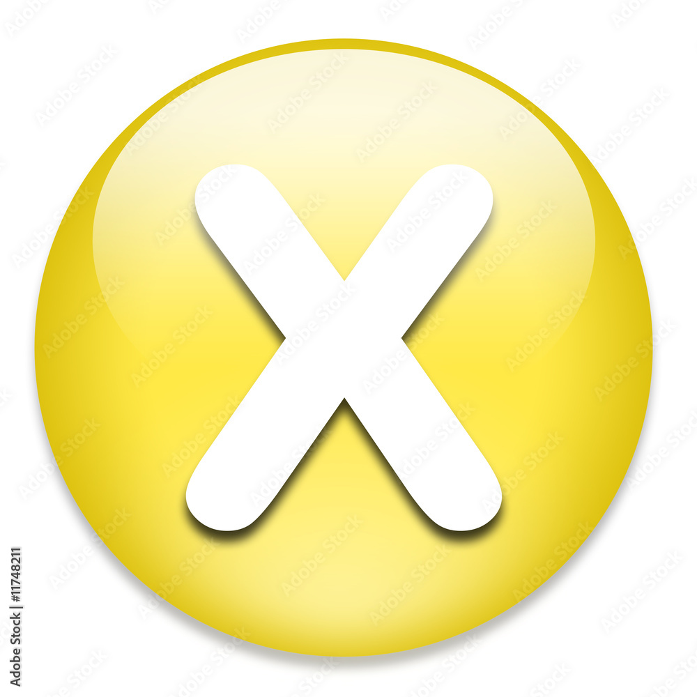 Obraz premium Icone fermer cocher