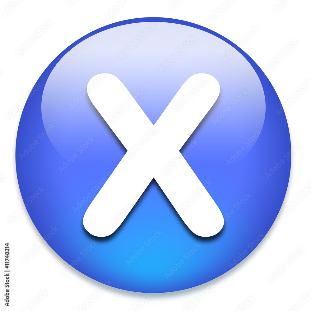 Obraz premium Icone fermer cocher