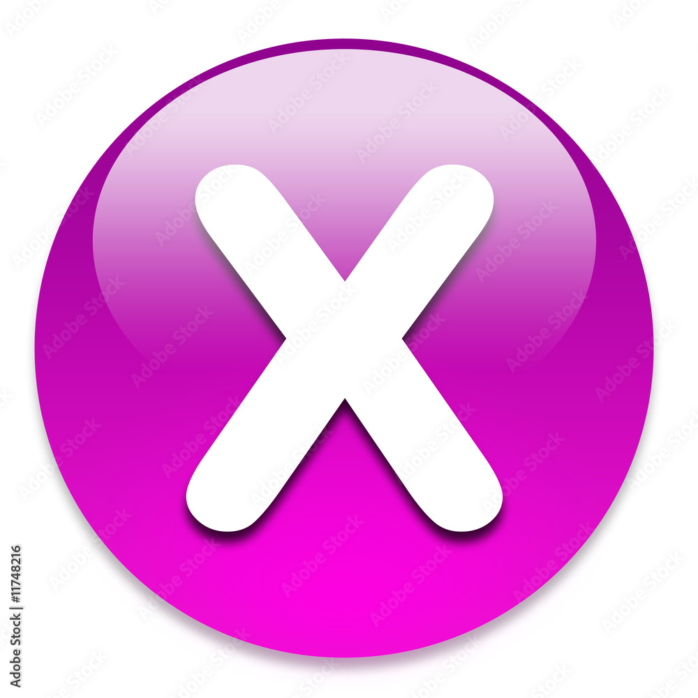 Obraz premium Icone fermer cocher