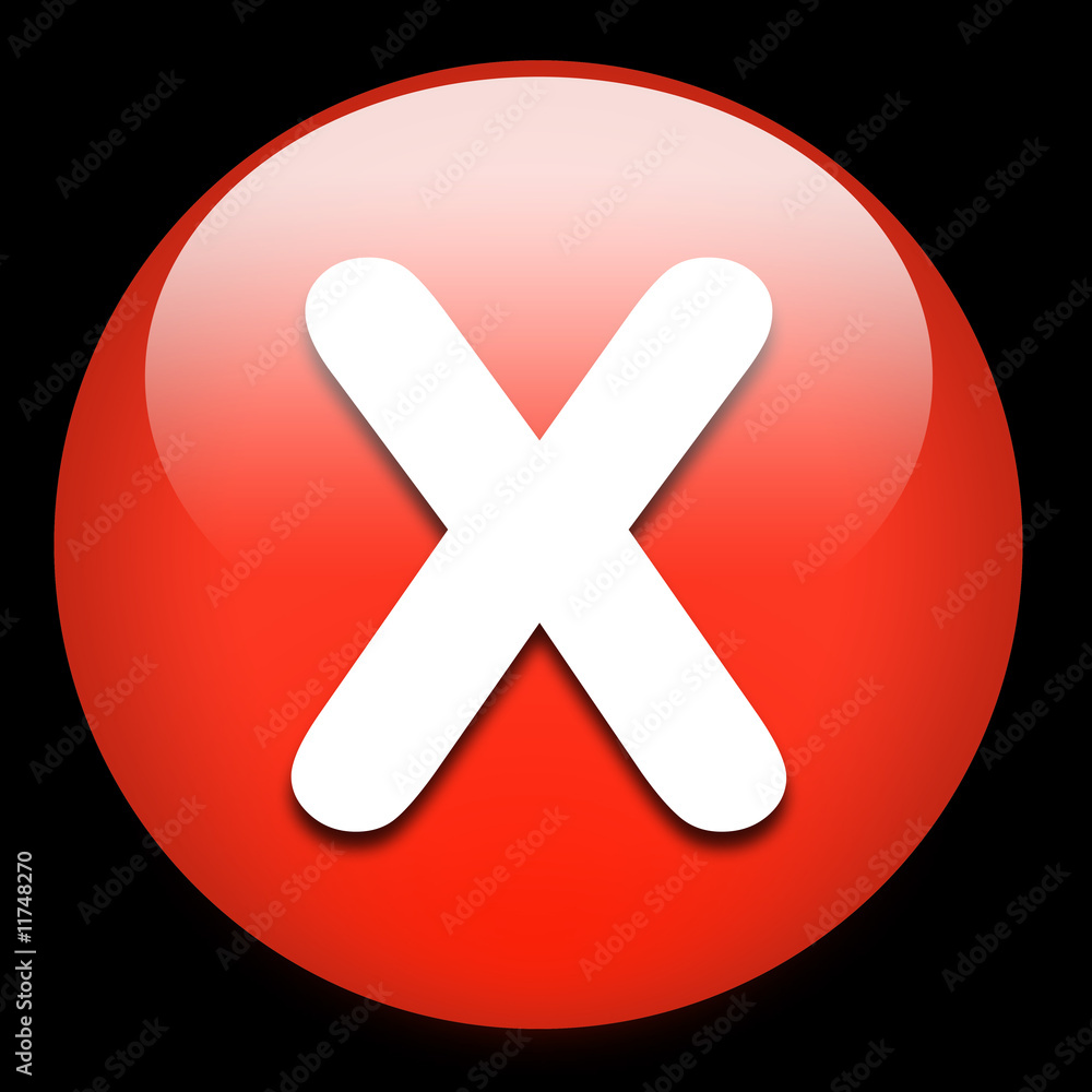 Obraz premium Icone fermer cocher