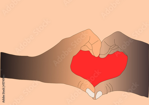Mains de coeur