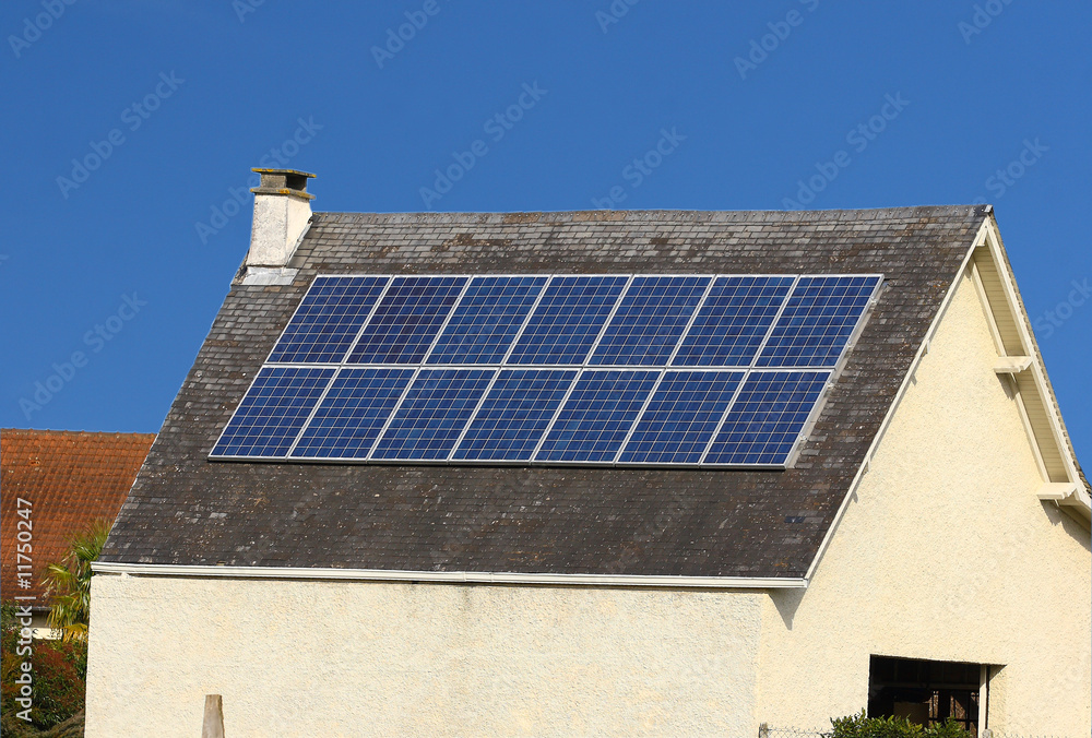 Fototapeta premium Panneaux solaires