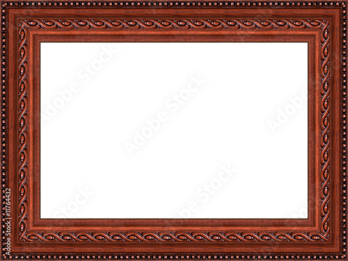 wooden frame
