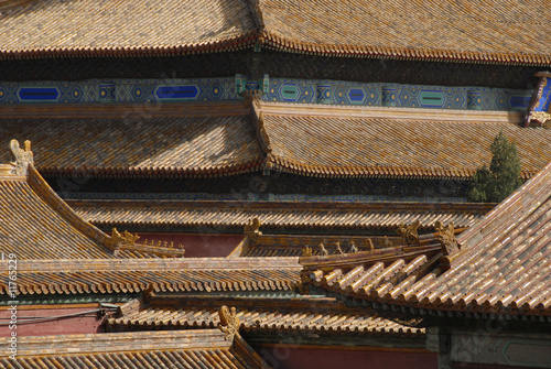 Cuadro en lienzo toitures cité interdite