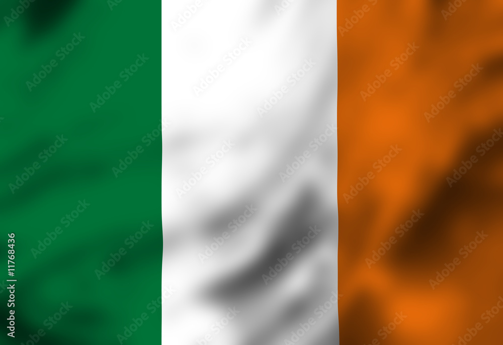 Obraz premium Irish flag