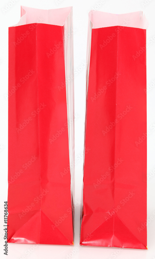 Red Paper Bags Red Paper Bags