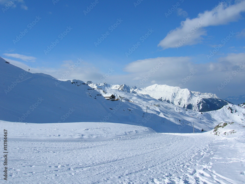 Skigebiet in Vorarlberg
