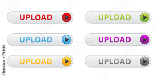 "Upload" buttons (various colors)