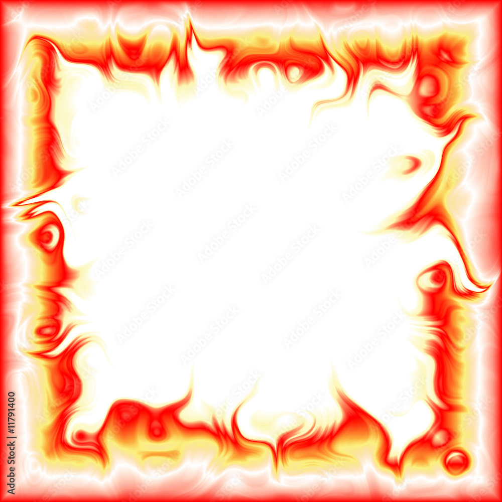 Fiery frame Fiery frame