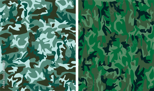 digital camouflage seamless patterns