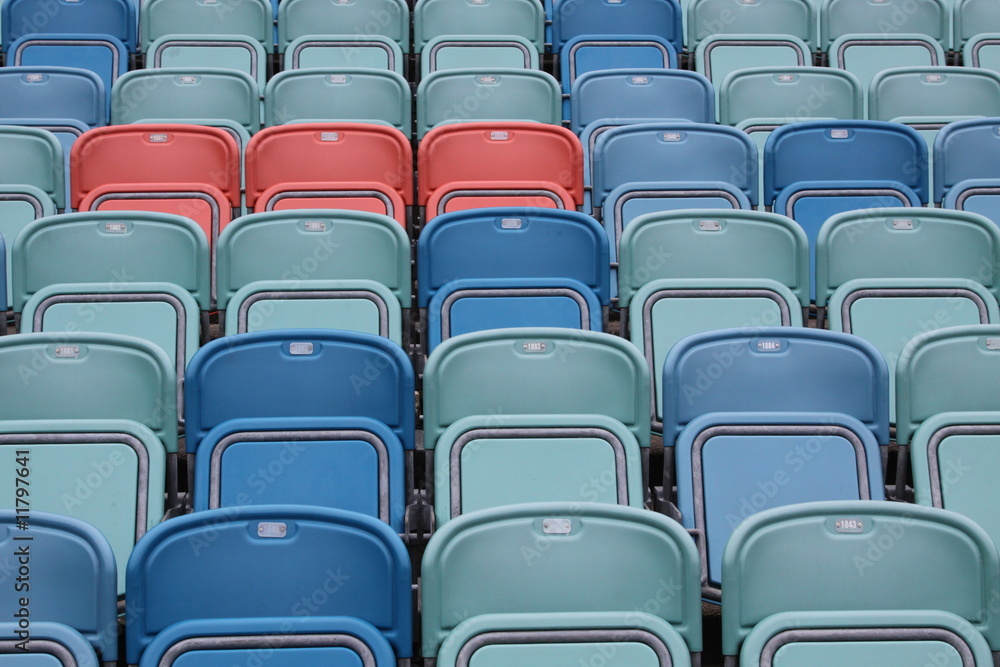 Naklejka premium Red Seats 2