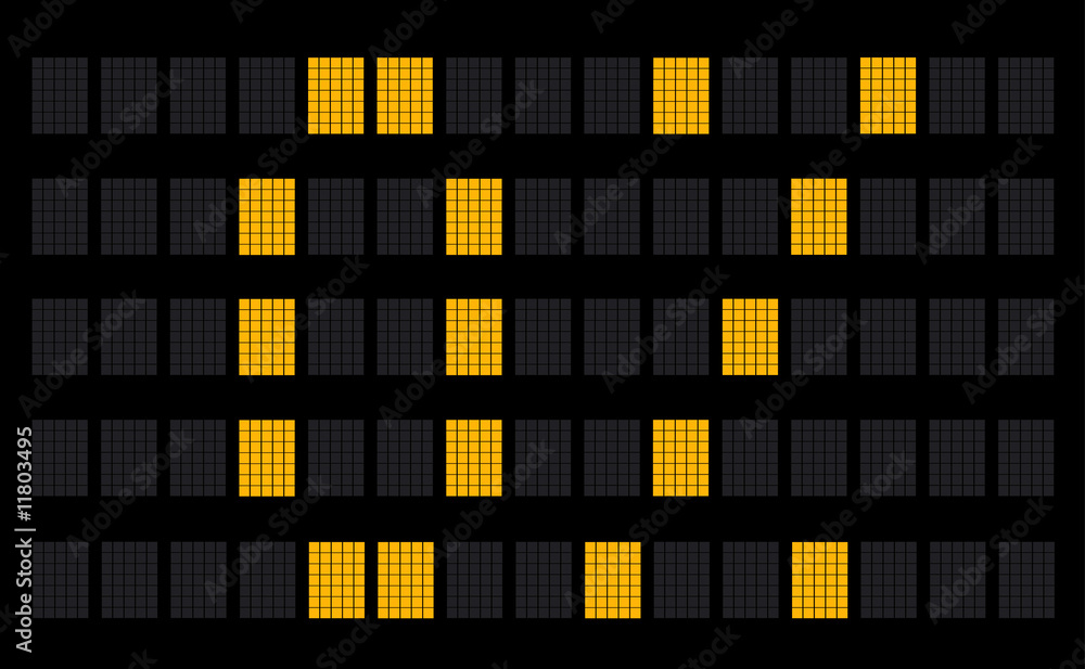 Dot Matrix Wall Board - 0% Dot Matrix Wall Board - 0%