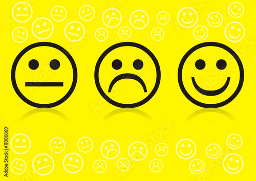 smile giallo nero