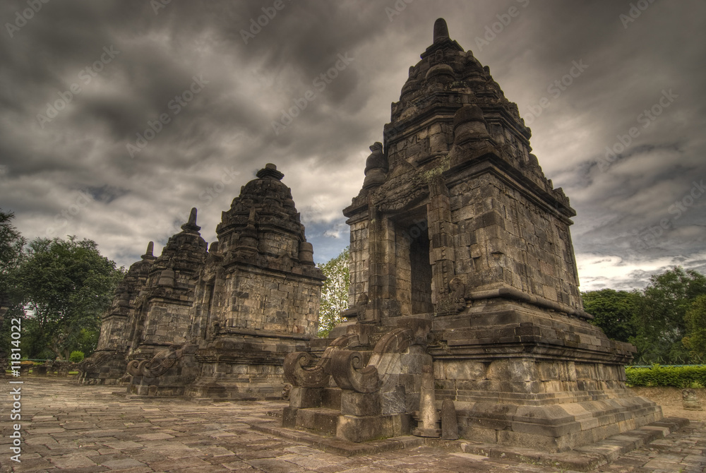 prambanan temple in indonesia,java