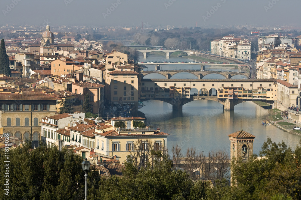View On Arno River - Florence, Italy