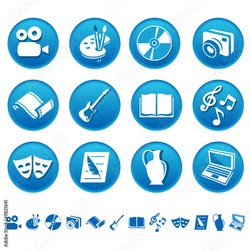 Art & hobby icons