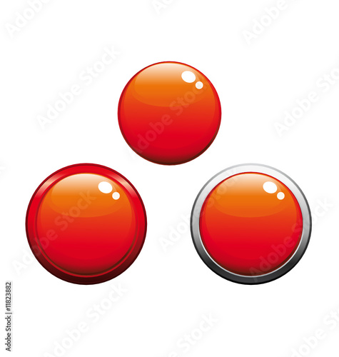 Red stop buttons