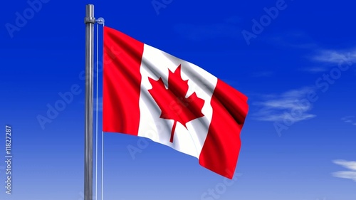 Canada Fahne mit Alpha-Kanal