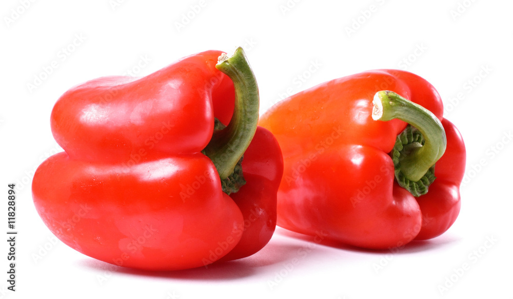 Sweet shiny peppers
