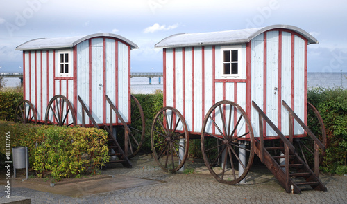 Badekarren in Bansin