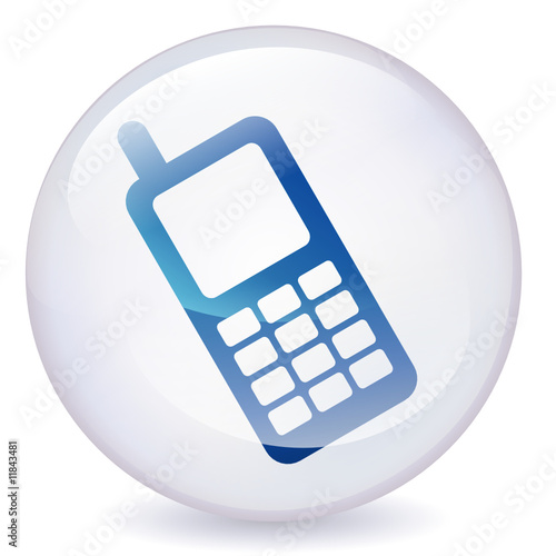Boule de cristal téléphone mobile (ombre)
