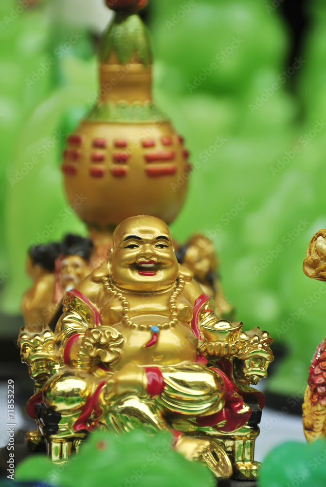 Fototapeta premium Golden Buddha