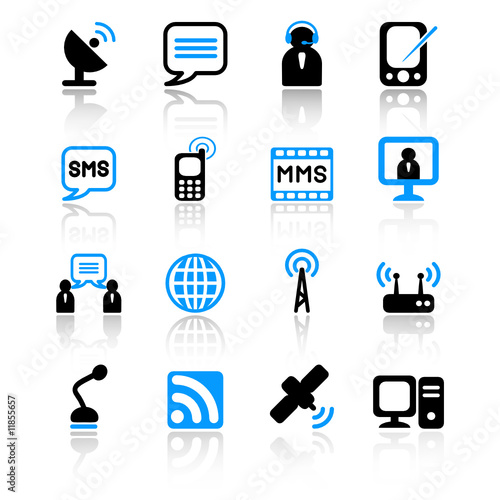 communications icons