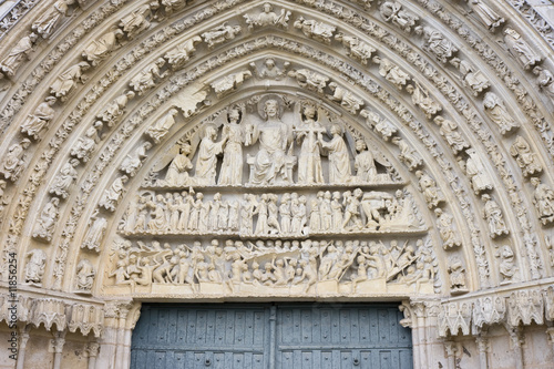 Saint Pierre Cathedral, Poitiers, France.