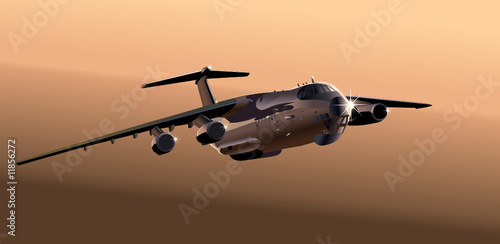 Vector cargo airplane
