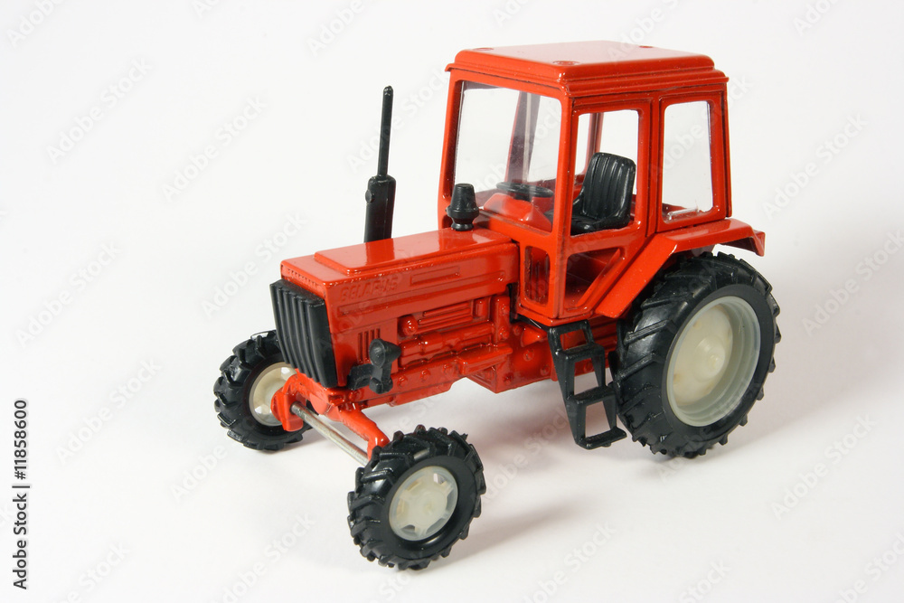 Scale collection metal model of an agricultural tractor Scale collection metal model of an agricultural tractor